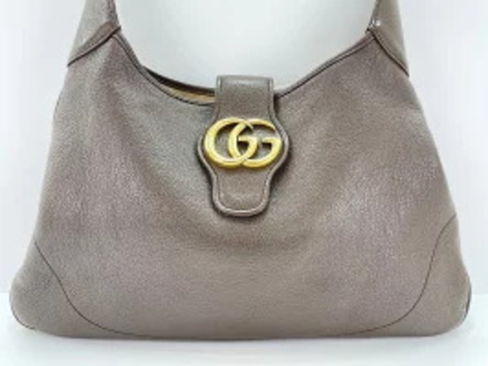 Gucci Aphrodite Shoulder Bag Leather Brown
